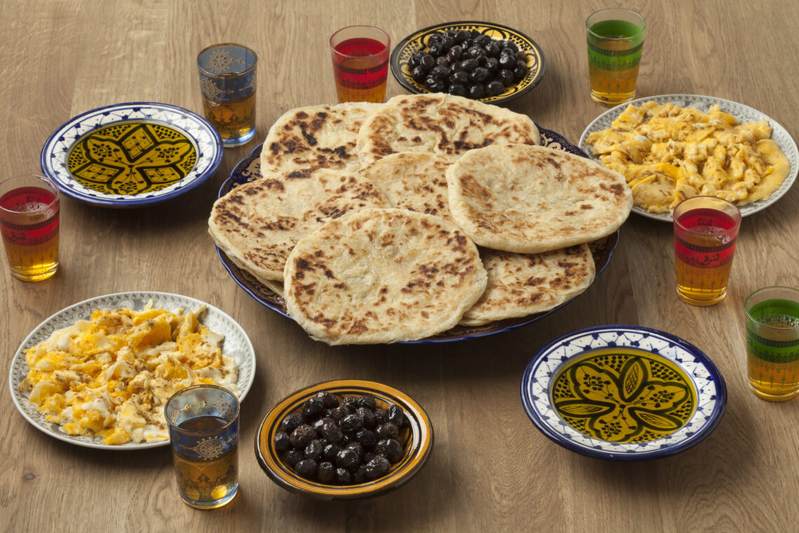 Moroccan Meloui - pancakes (10 Pieces)